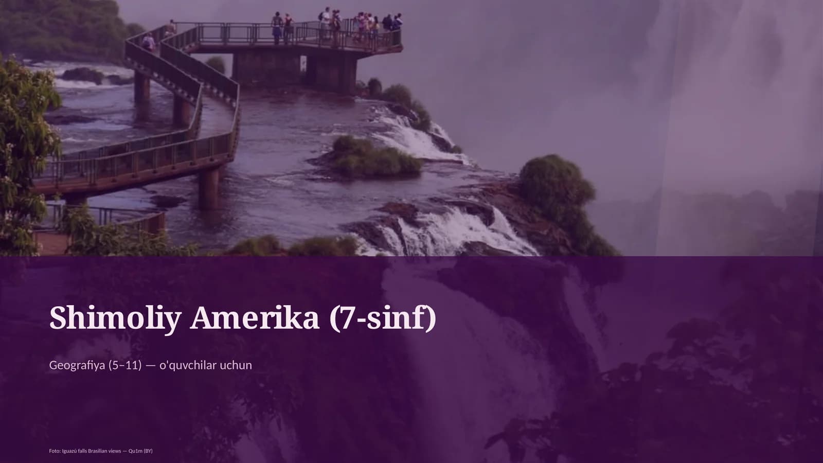 Shimoliy Amerika (7-sinf)