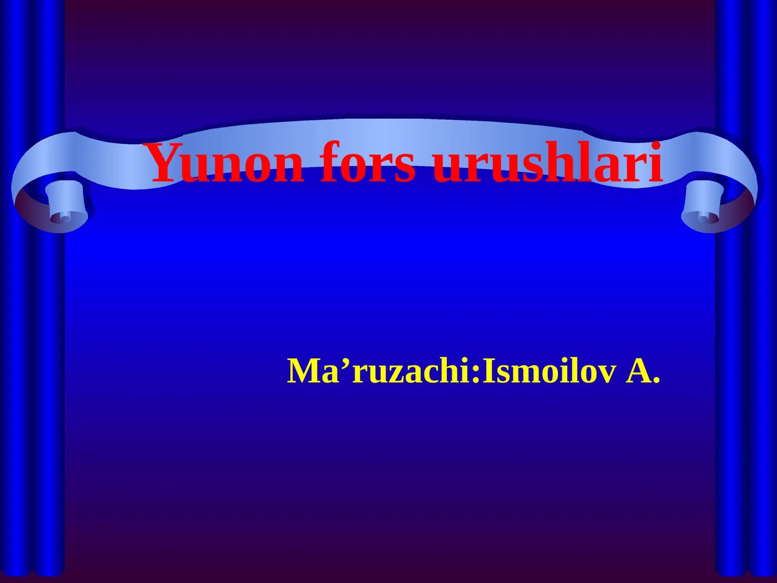 Yunon fors urushlari