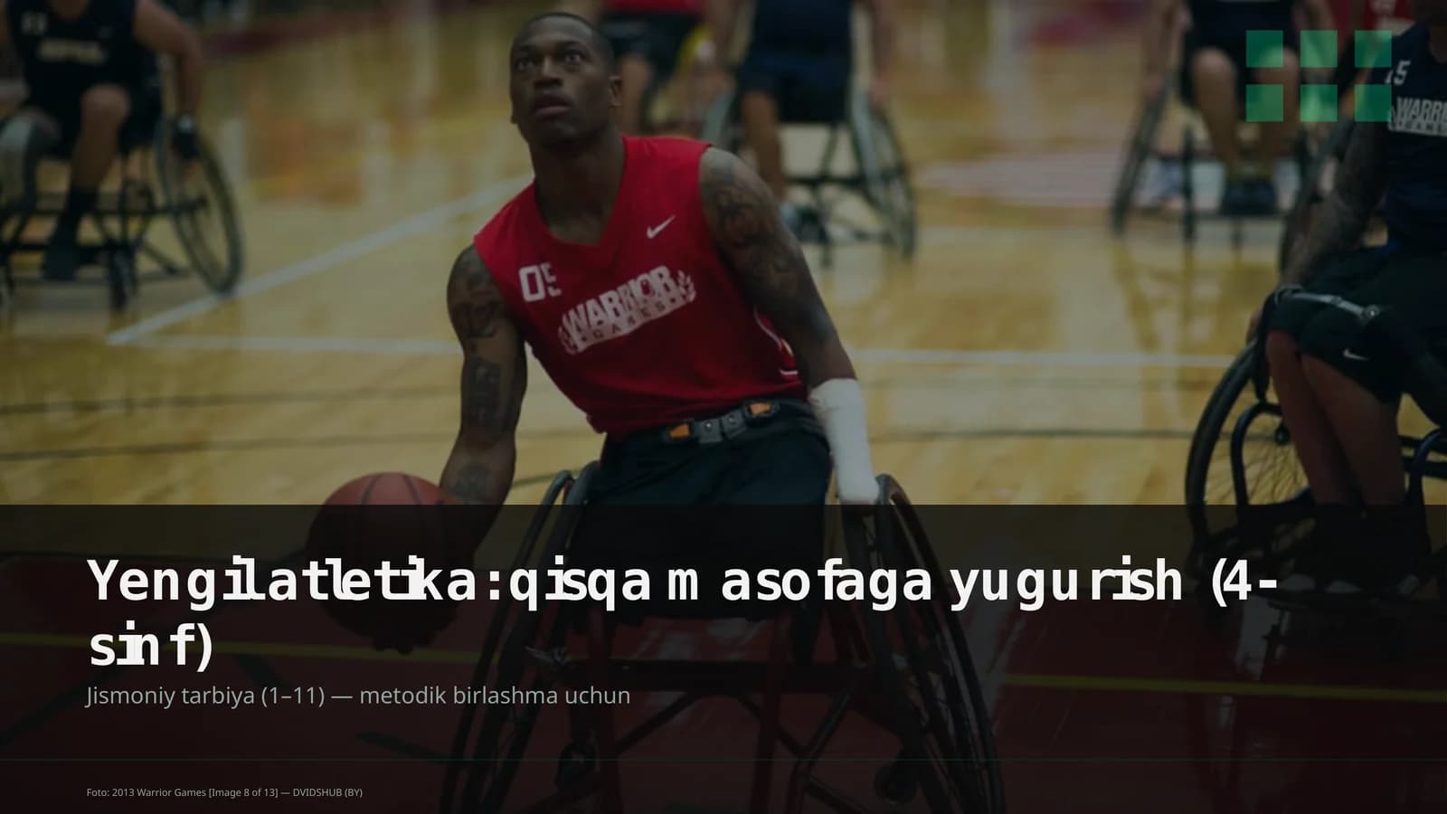 Yengil atletika: qisqa masofaga yugurish (4-sinf)