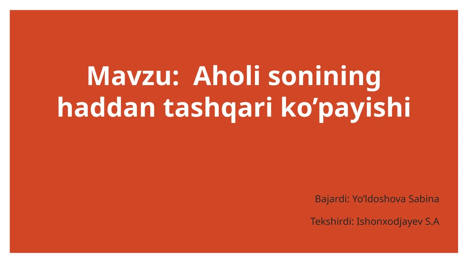 Aholisonininghaddantashqariko’payishi