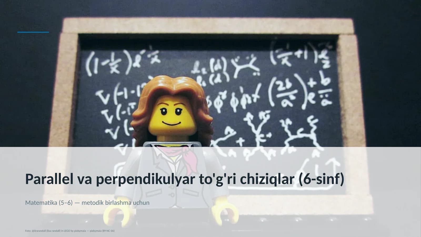 Parallel va perpendikulyar to'g'ri chiziqlar (6-sinf)
