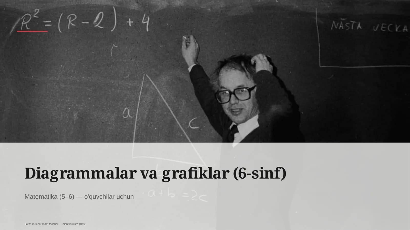 Diagrammalar va grafiklar (6-sinf)