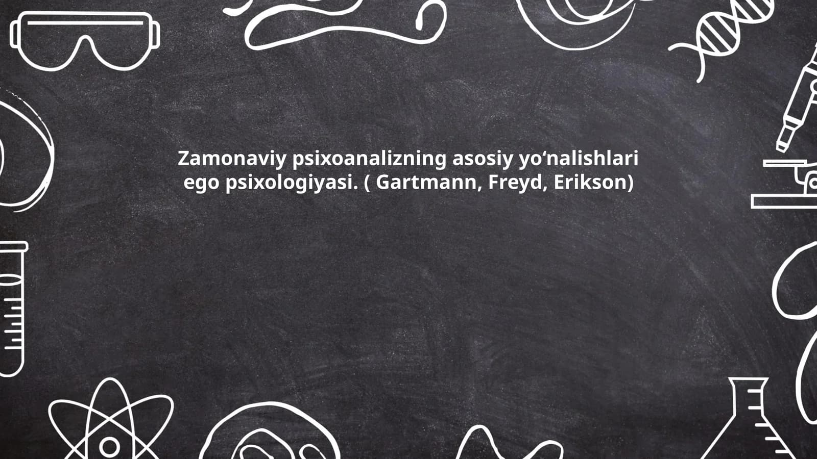 Ego psixologiyasi