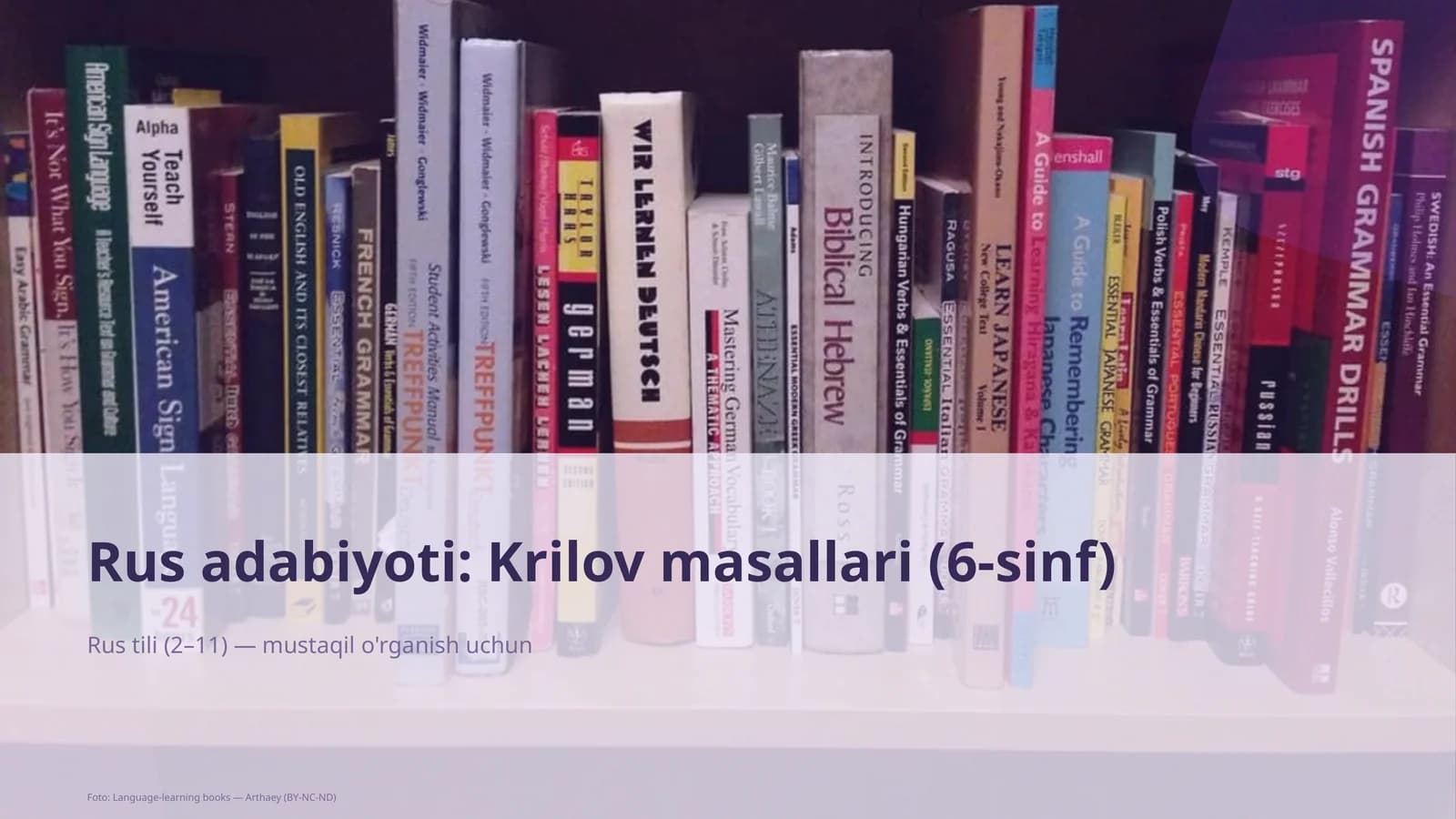 Krilov masallari