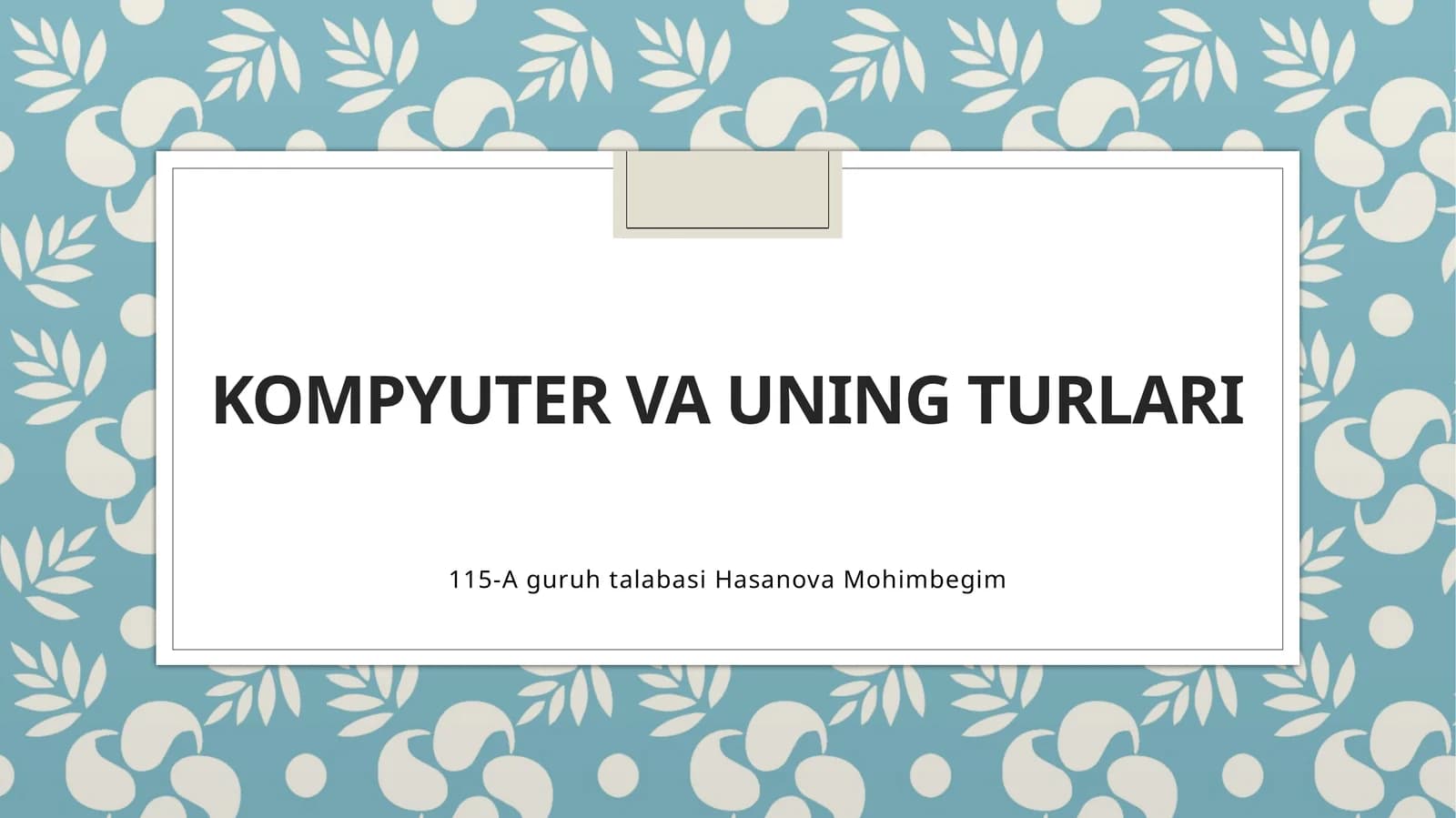 Kompyutervauningturlari