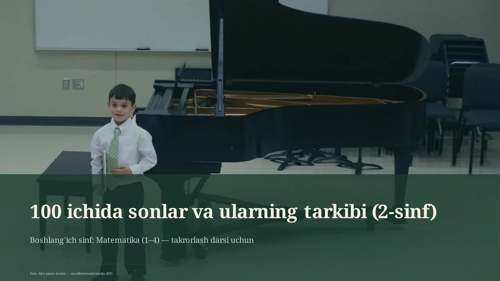 100 ichida sonlar va ularning tarkibi (2-sinf)