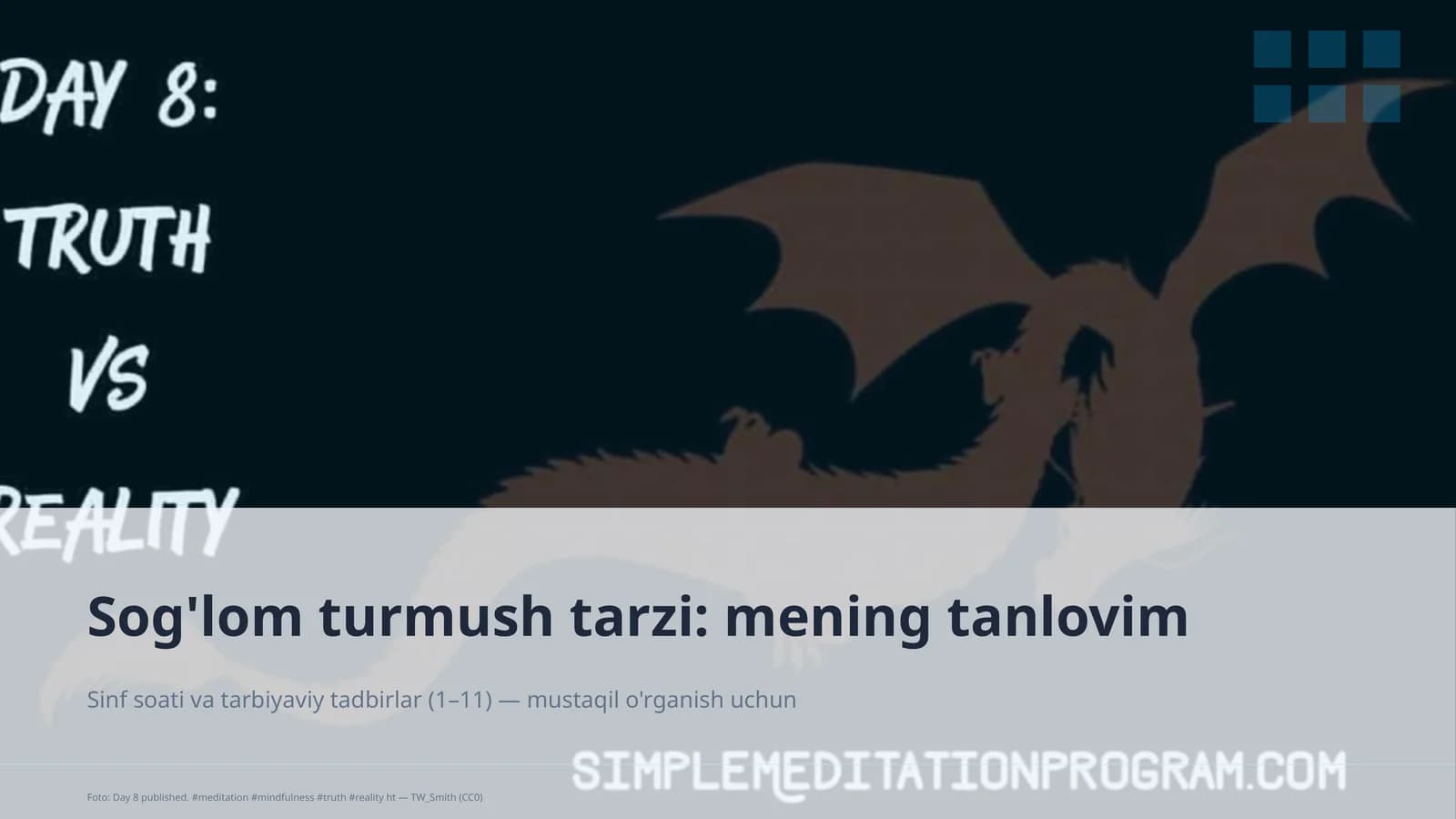 Sinf soati va tarbiyaviy tadbirlar (1–11)
