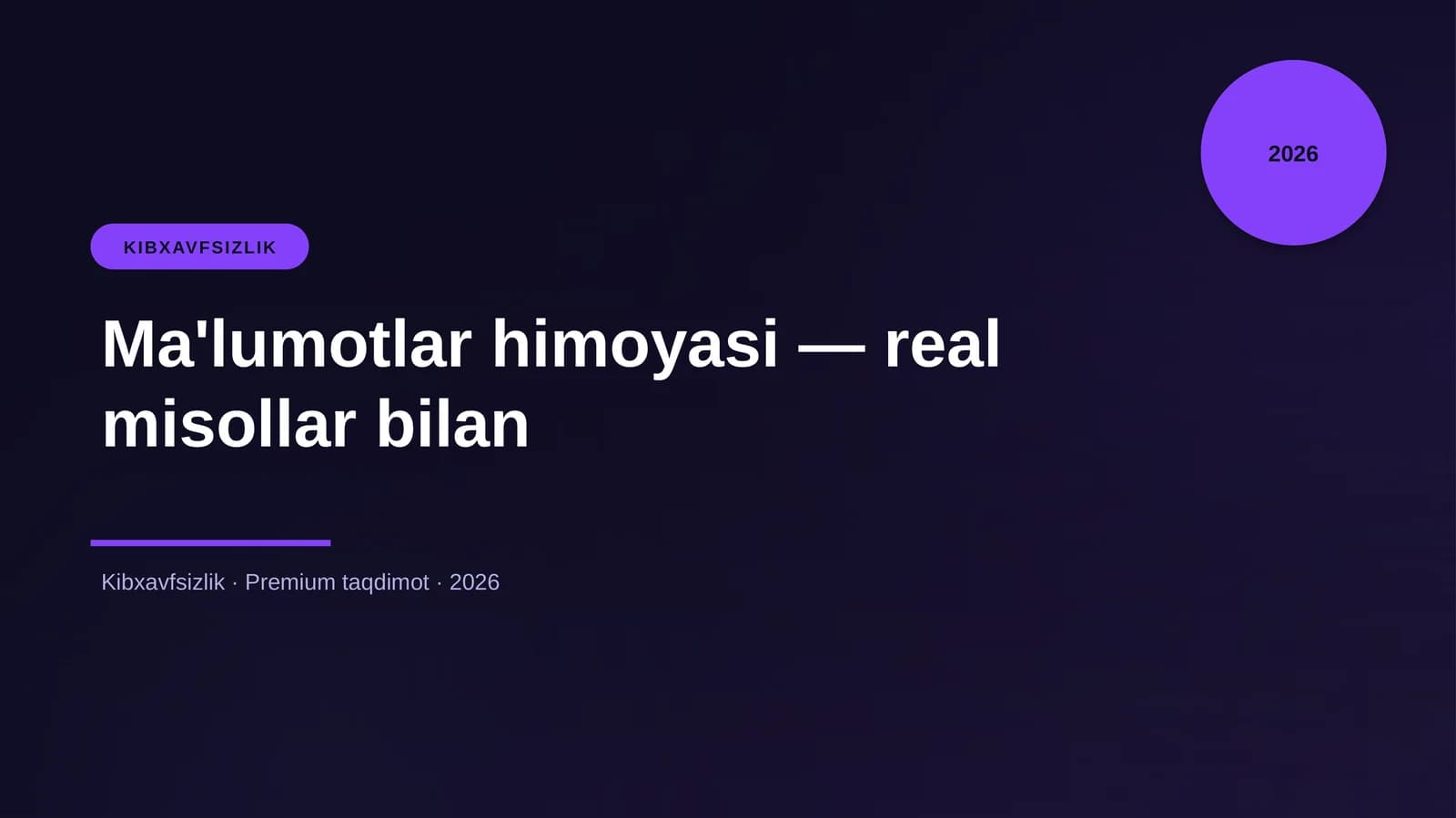 KIBXAVFSIZLIK