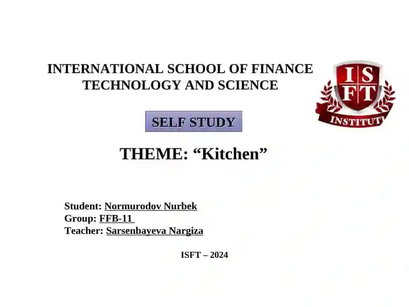 Kitchens
