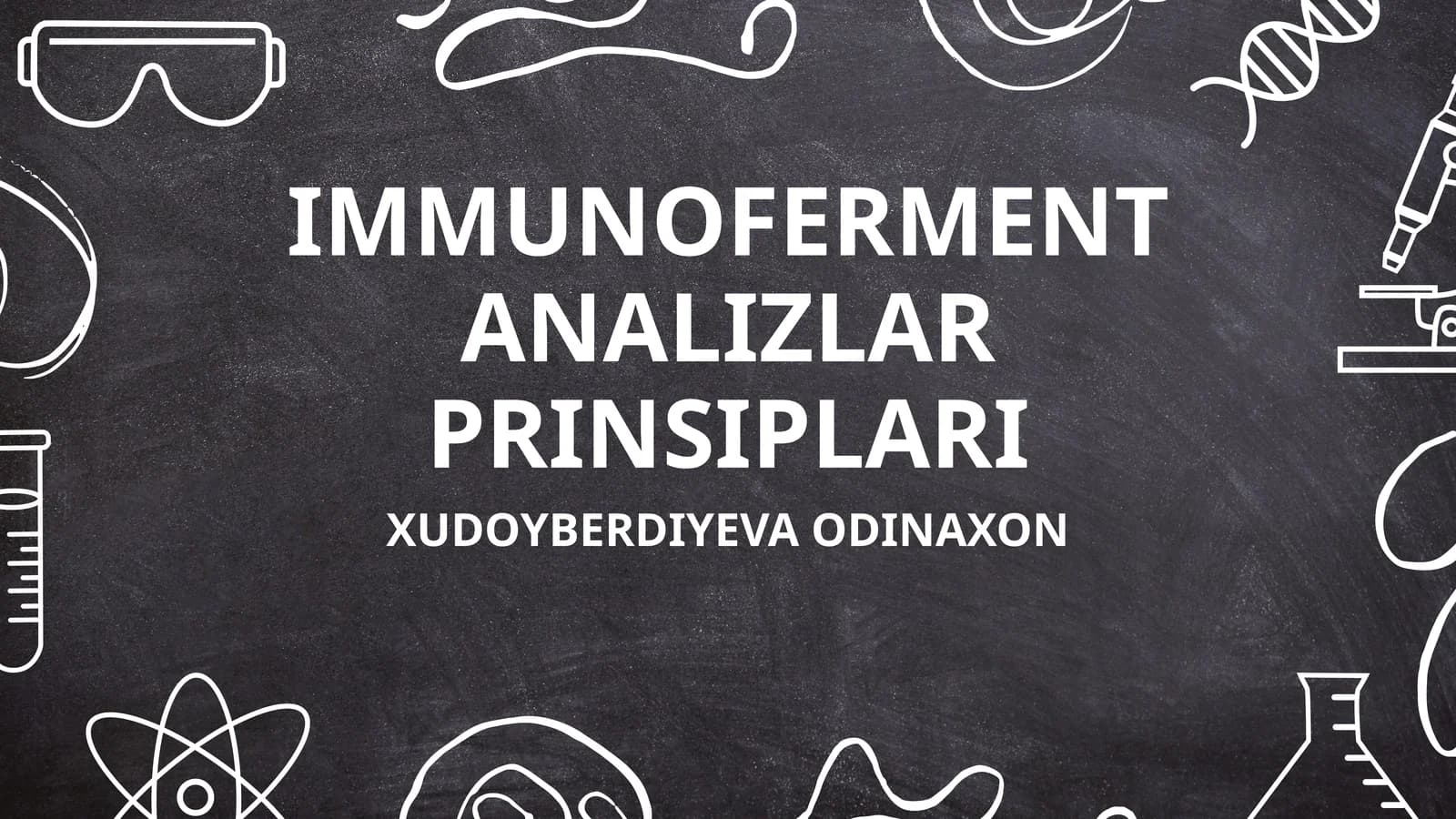 IMMUNOFERMENT ANALIZLAR PRINSIPLARI