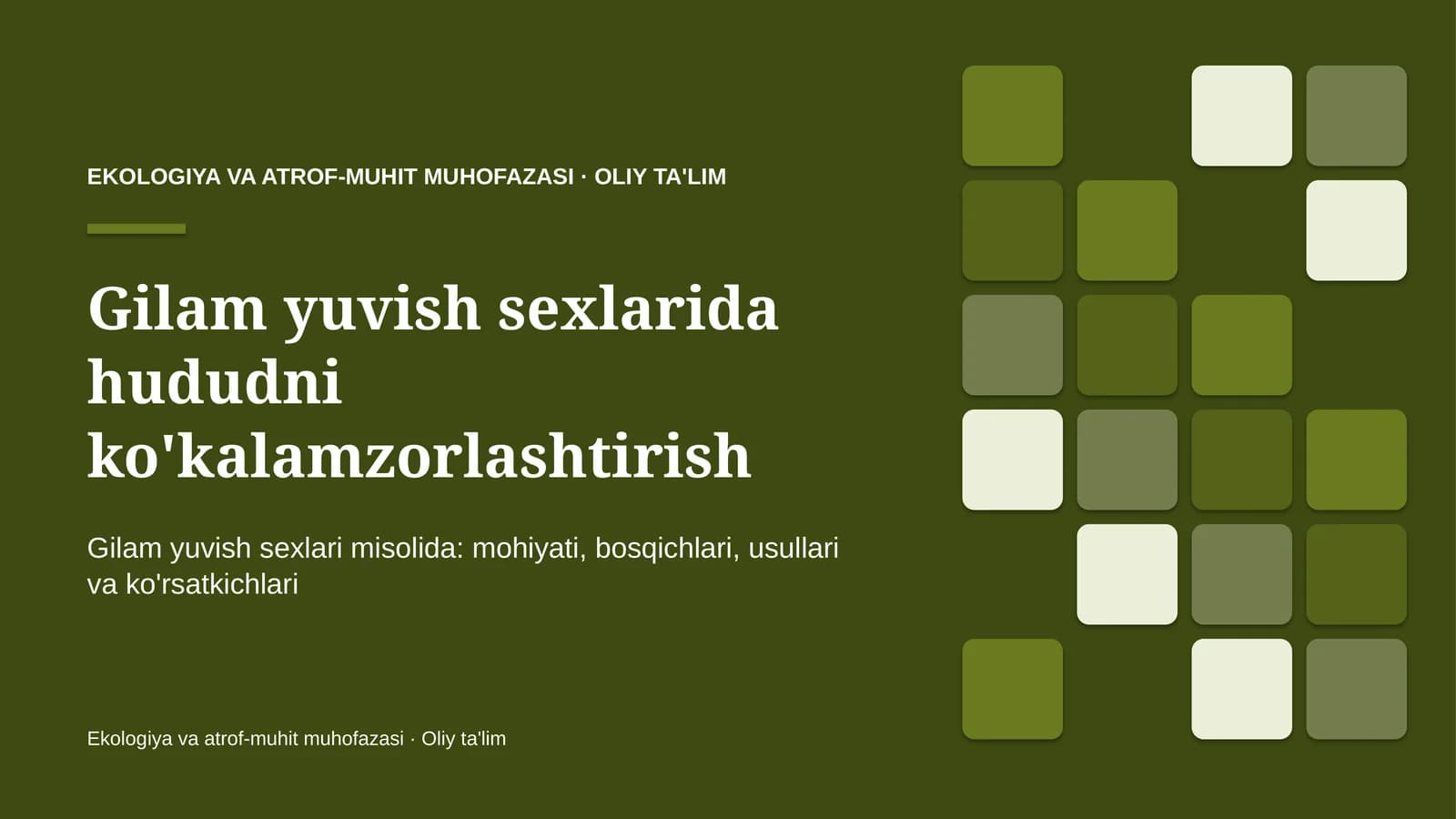 gilam yuvish sexlarida hududni ko'kalamzorlashtirish 9657