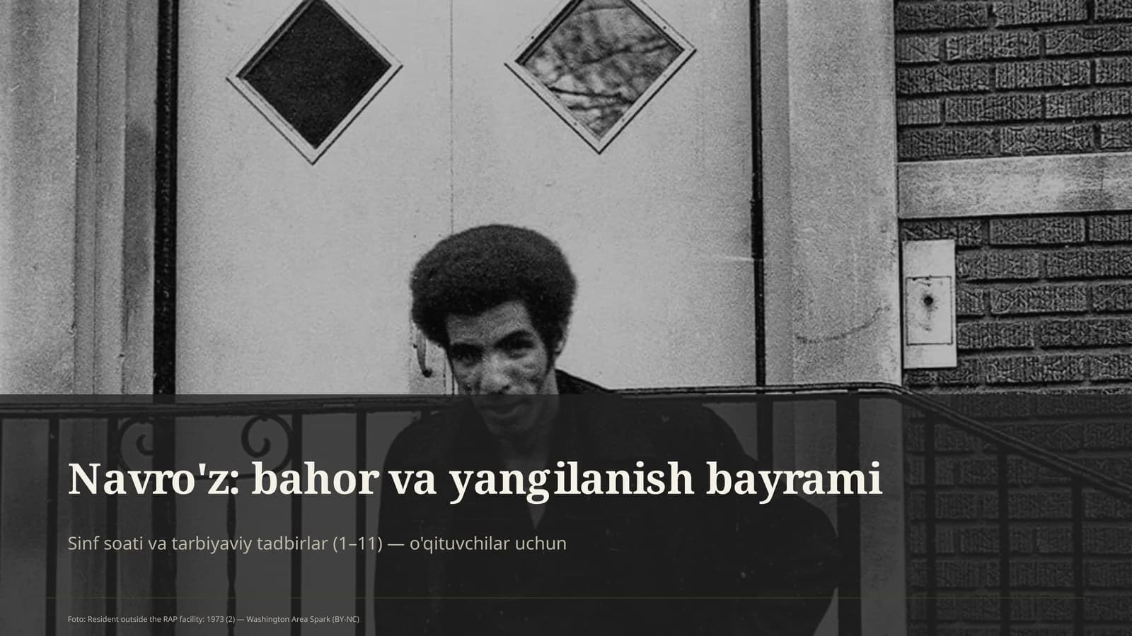 Navro'z: bahor va yangilanish bayrami
