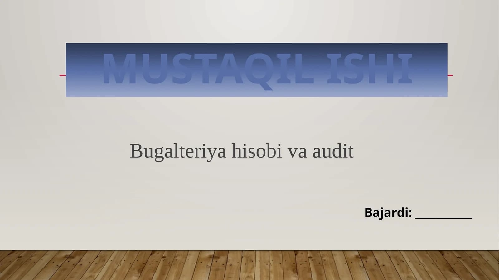 Tovar moddiy zaxiralar