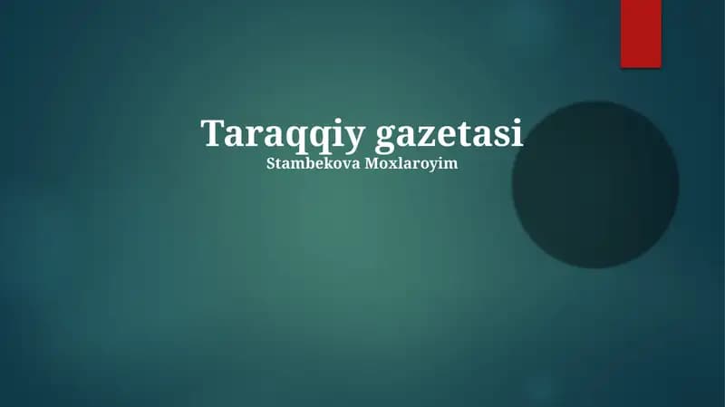 Progress gazetasi