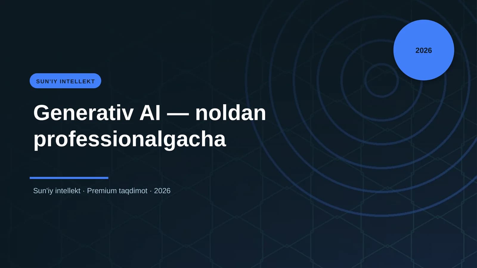 Generativ AI — noldan professionalgacha