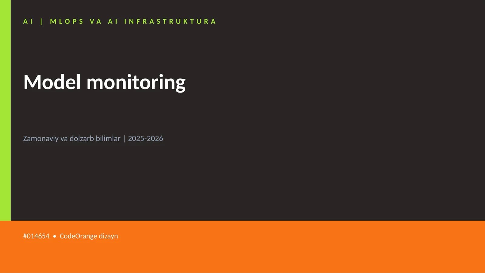 MLOPS VA AI INFRASTRUKTURA