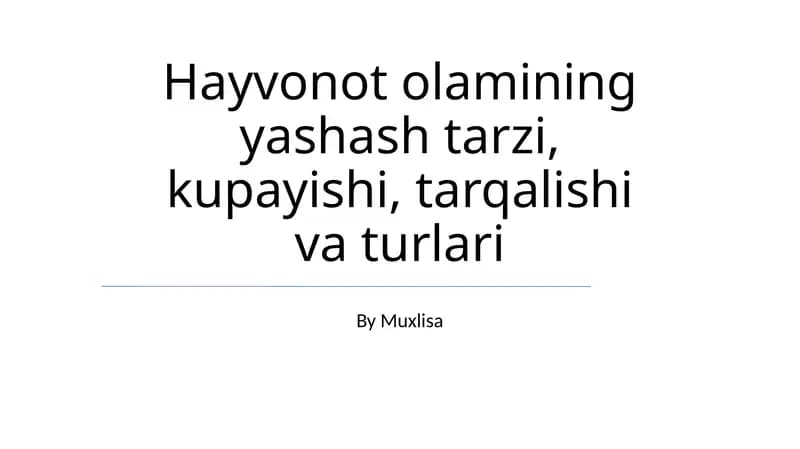 Kupayishi, tarqalishi va turlari