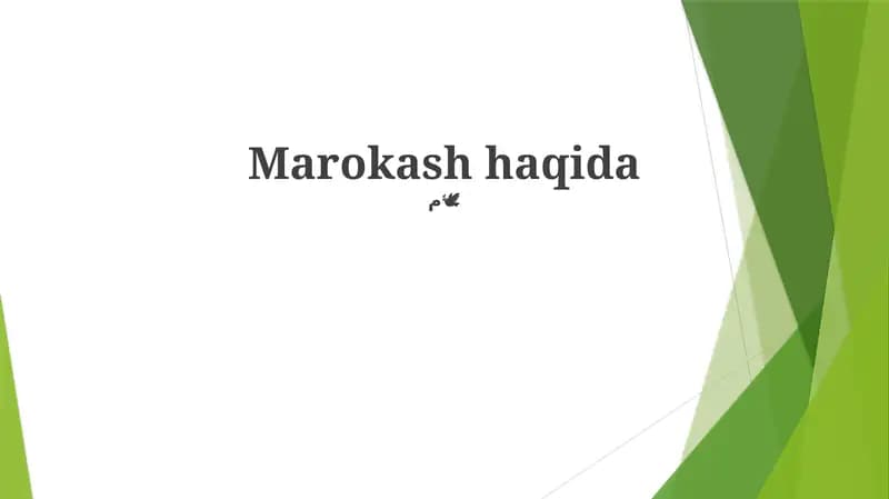 Marokash