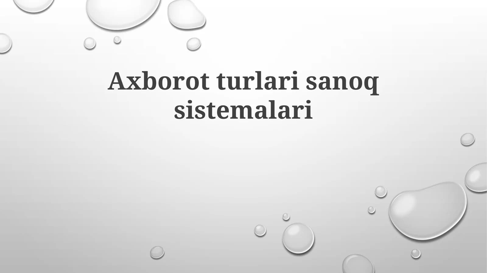 Raqamli Tizimlar