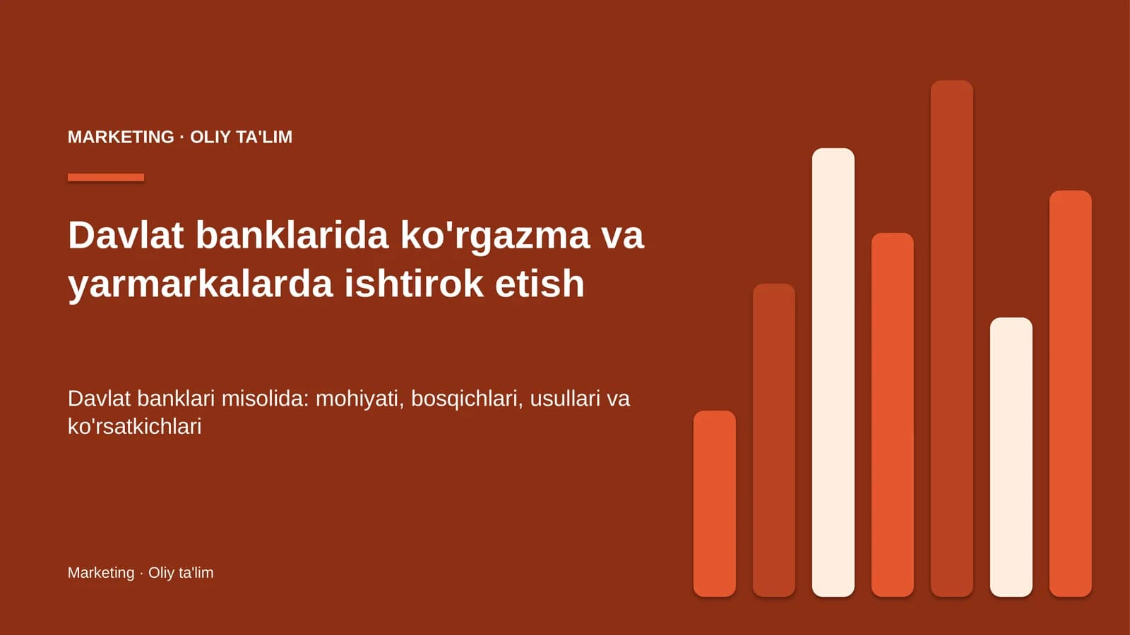Ko'rgazma va yarmarkalarda ishtirok: mohiyati