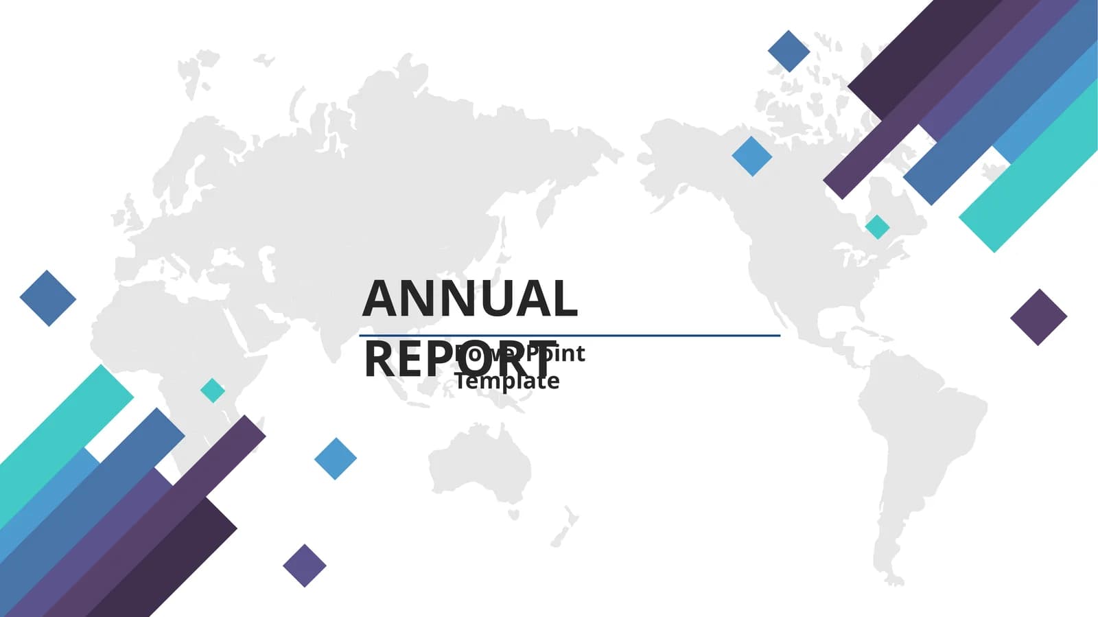ANNUAL REPORT PowerPoint Template