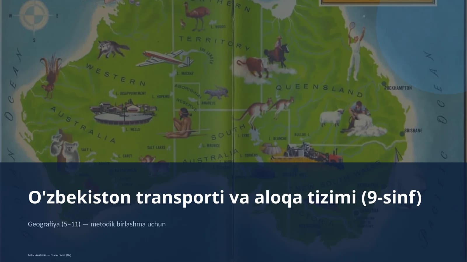 O'zbekiston transporti va aloqa tizimi (9-sinf)