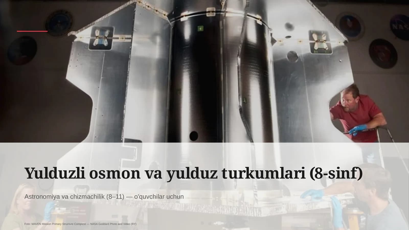 Yulduzli osmon va yulduz turkumlari (8-sinf)