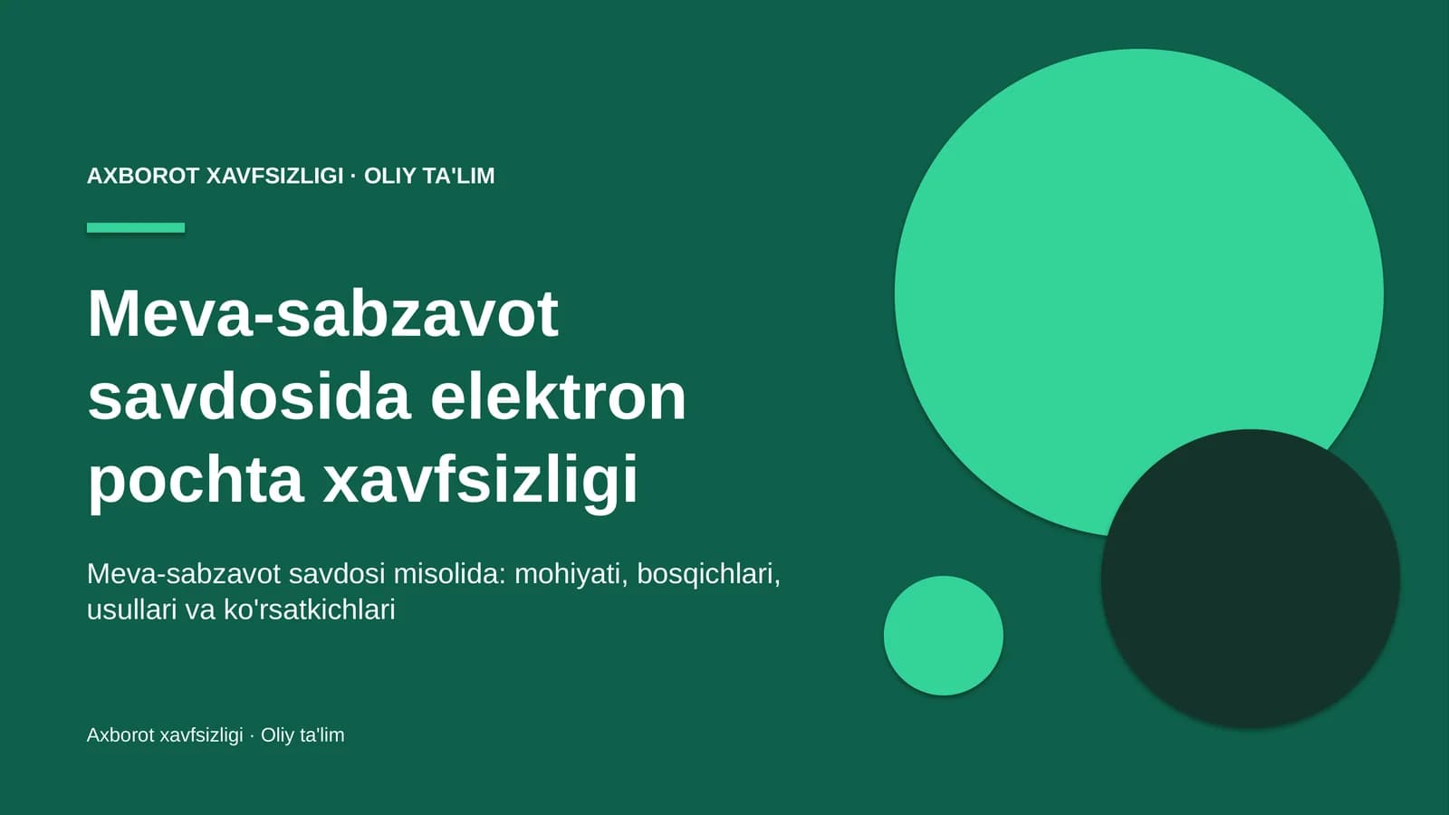 meva sabzavot savdosida elektron pochta xavfsizligi 4148