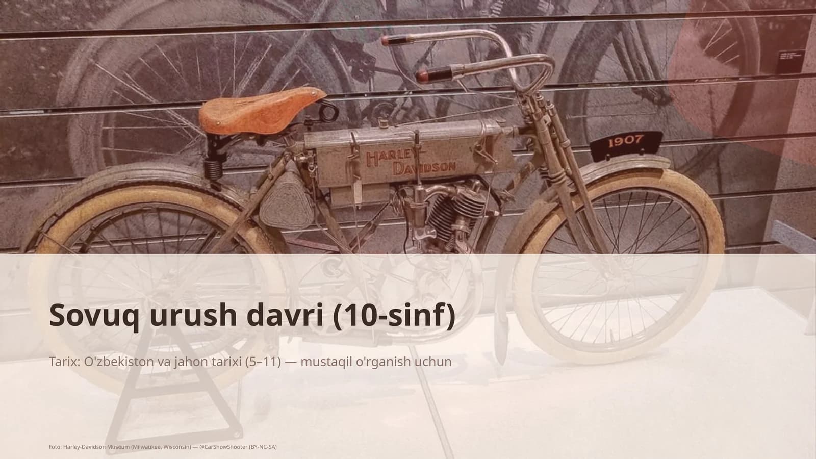 Sovuq urush davri (10-sinf)