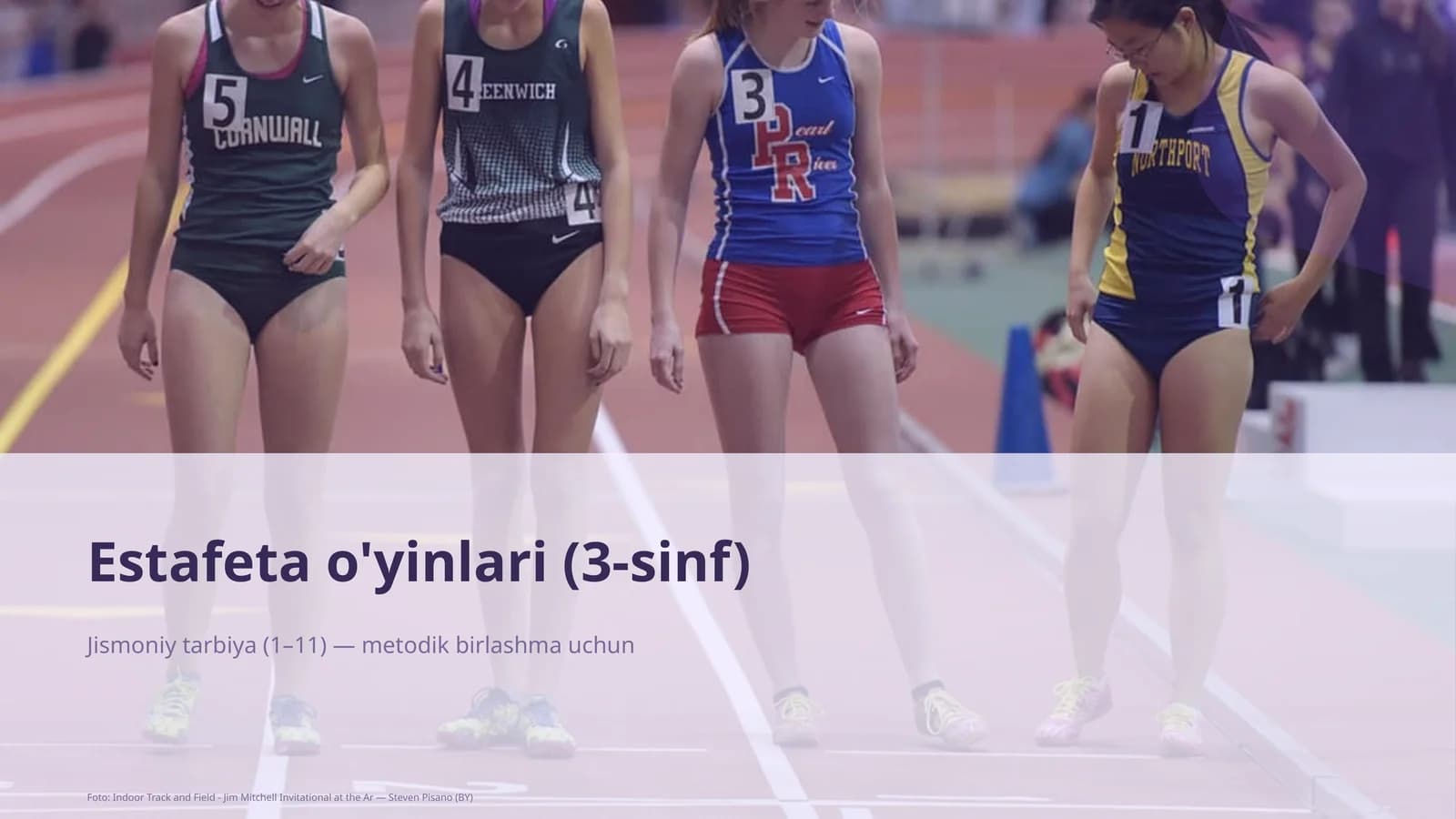 Estafeta o'yinlari (3-sinf)