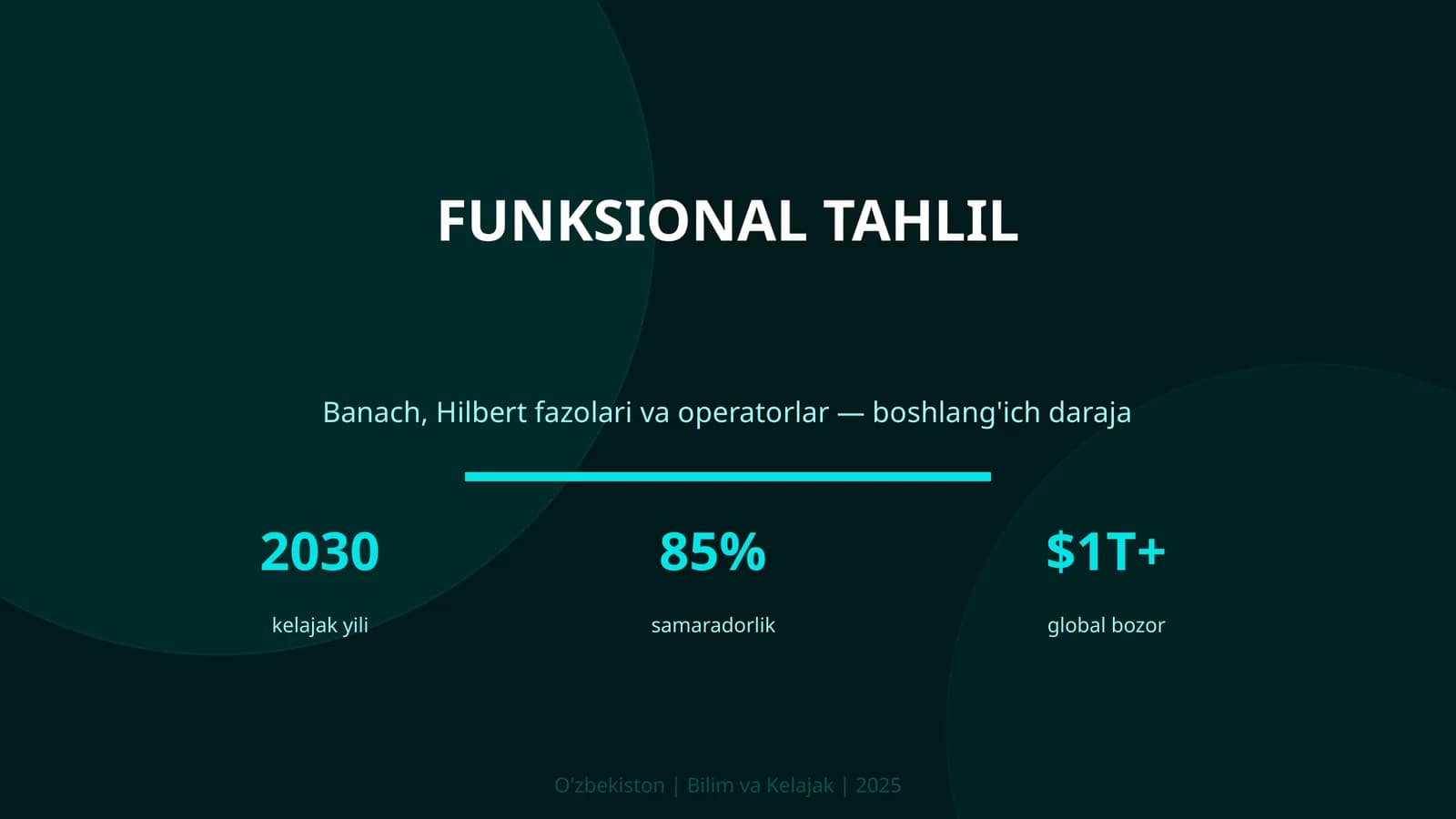 FUNKSIONAL TAHLIL