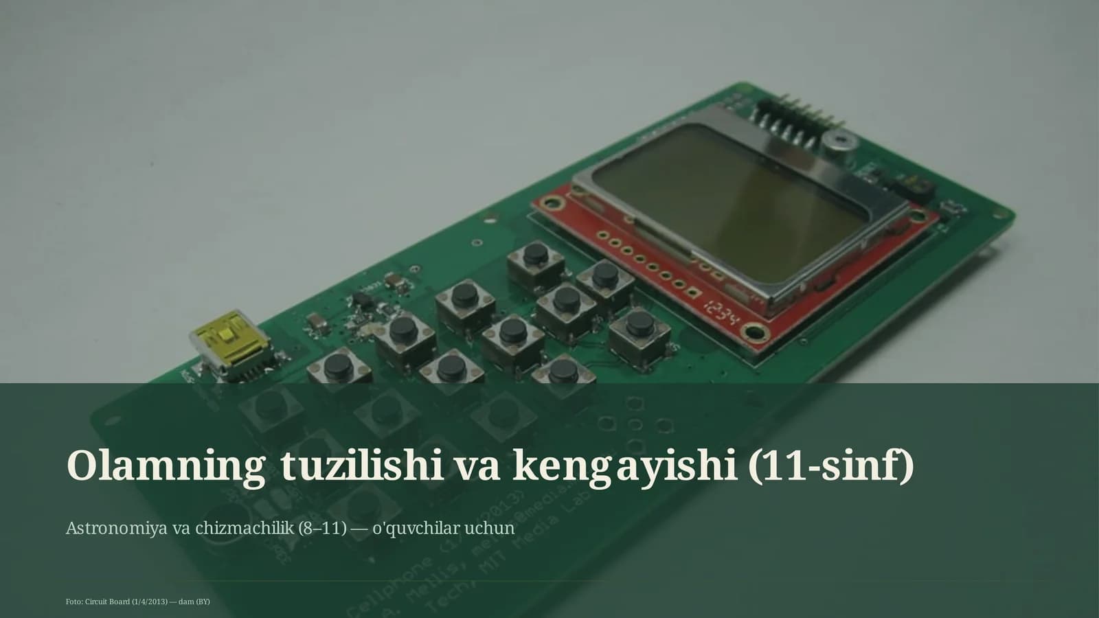 Olamning tuzilishi va kengayishi (11-sinf)