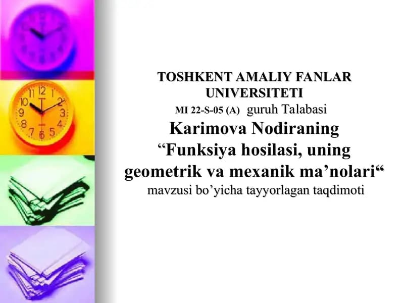 Funksiya differensiali.