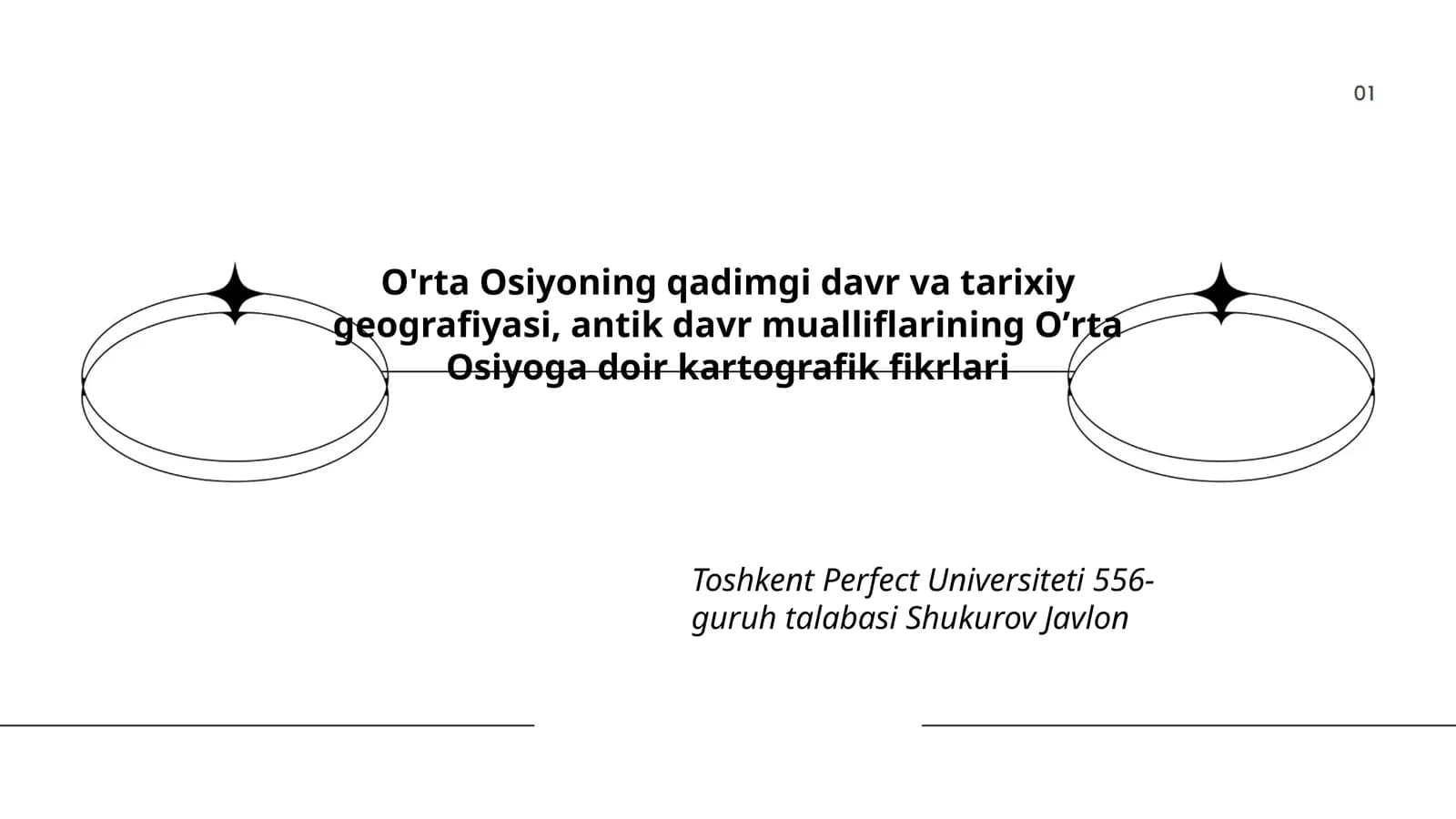 O'rta Osiyoning qadimgi davr va tarixiy geografiyasi