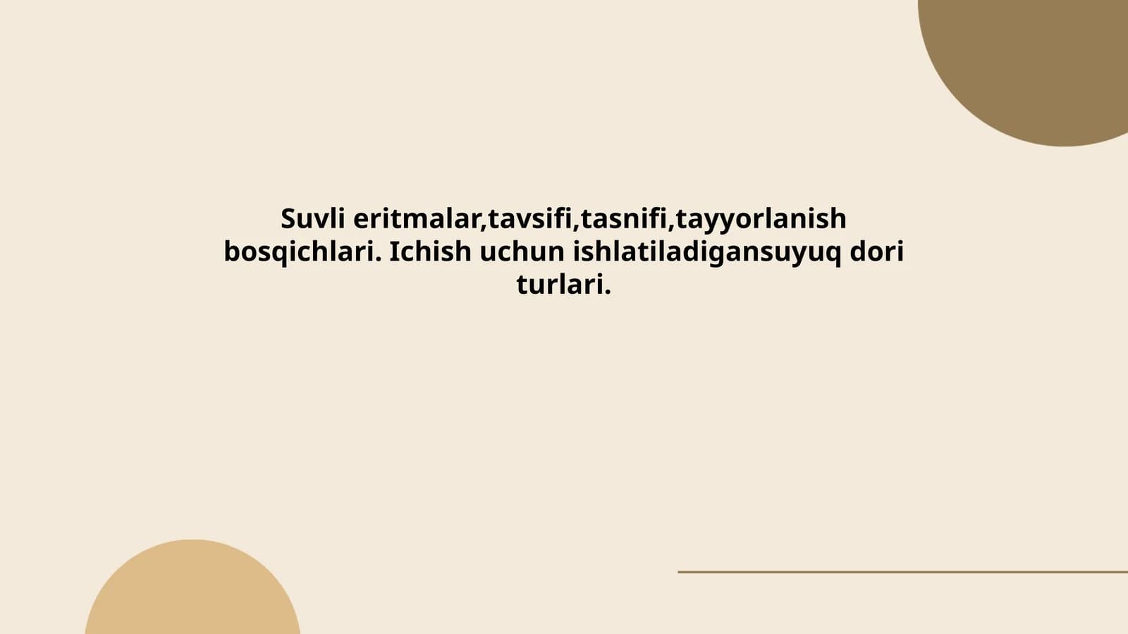 Suvli eritmalar