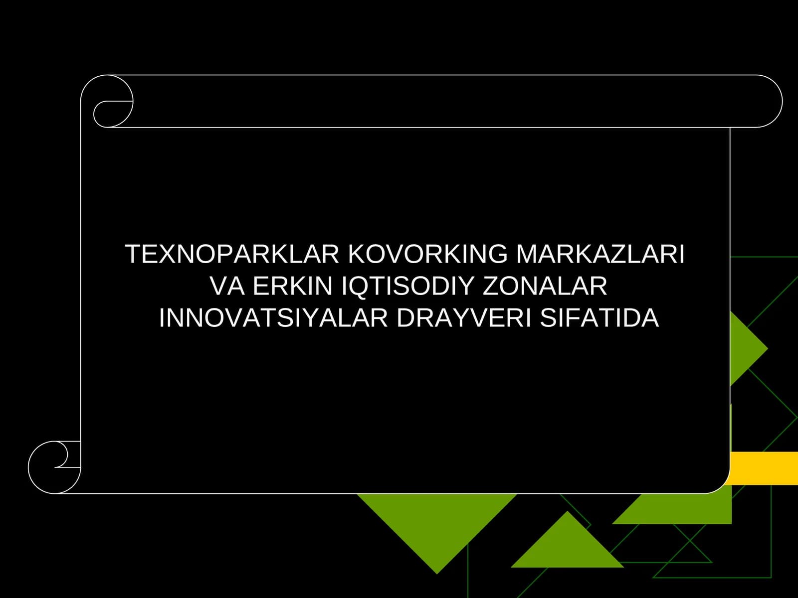 Erkin iqtisodiy zonalar (EIZ)