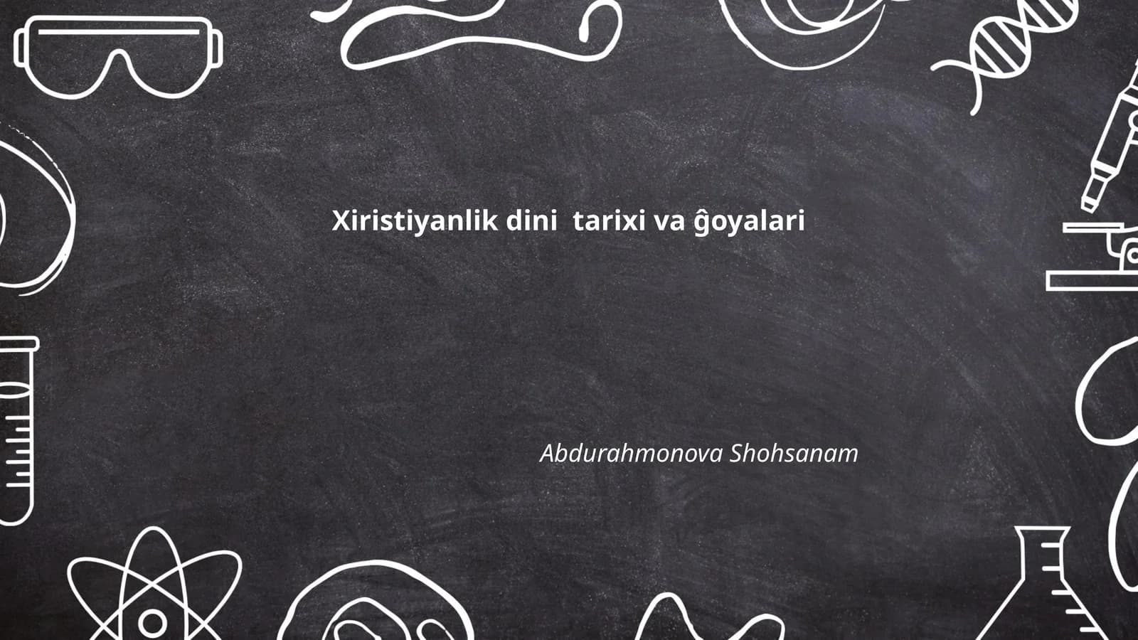 Xiristiyanlik dini tarixi va ĝoyalari
