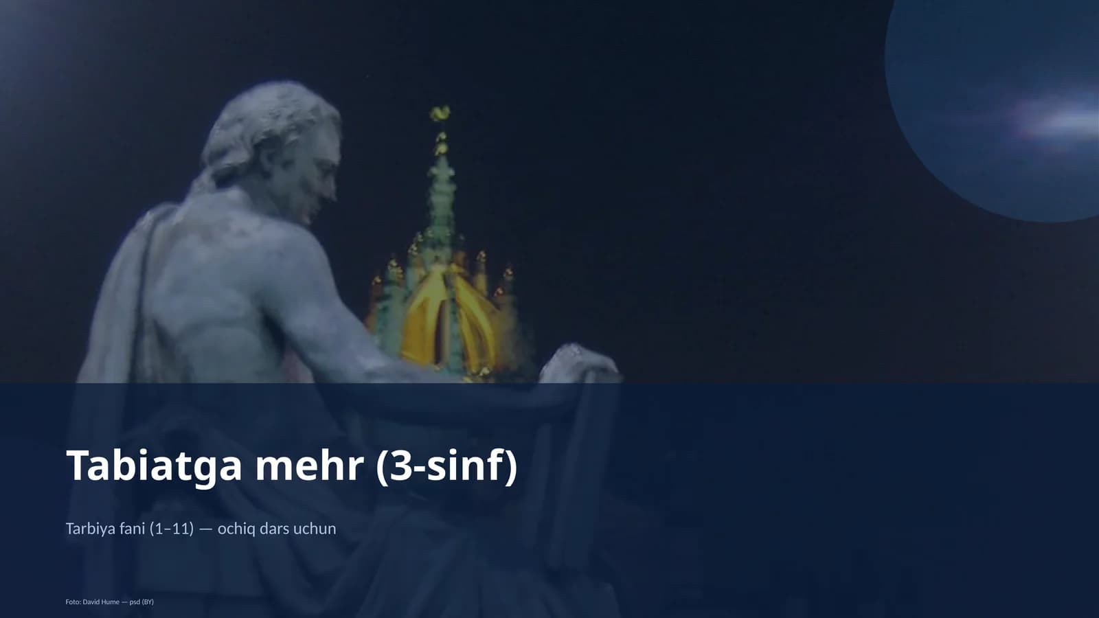 Tabiatga mehr (3-sinf)