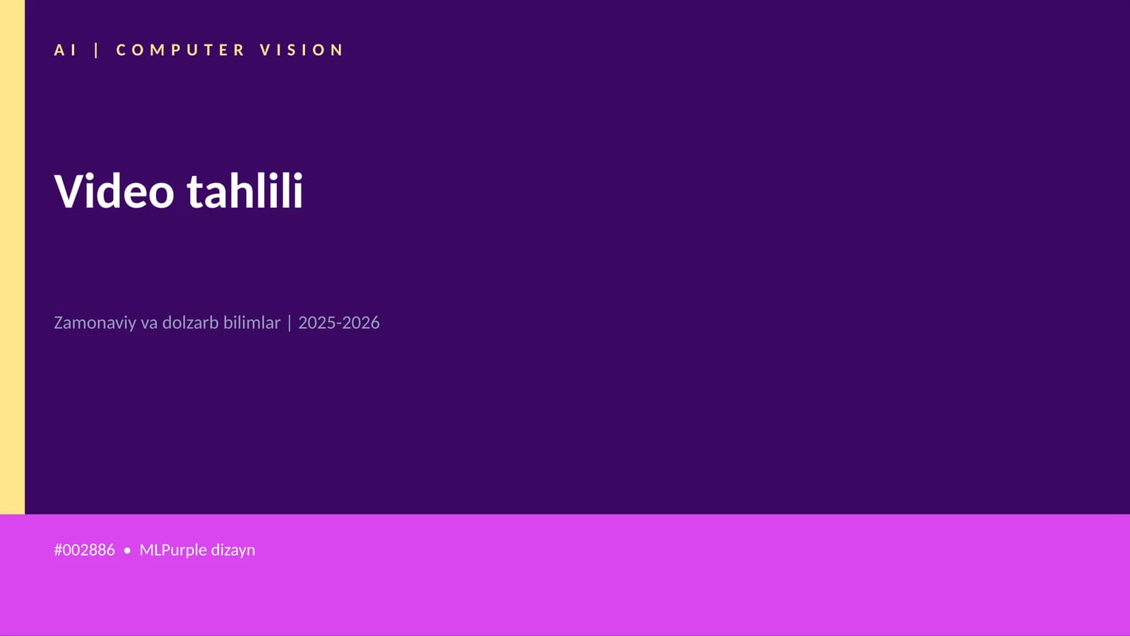 Video tahlili