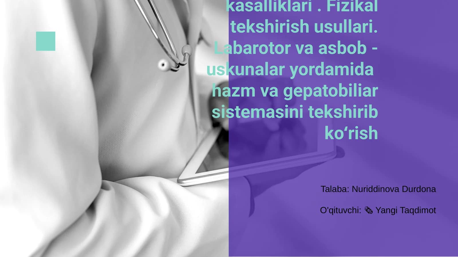 Hazm sistemasi kasalliklari