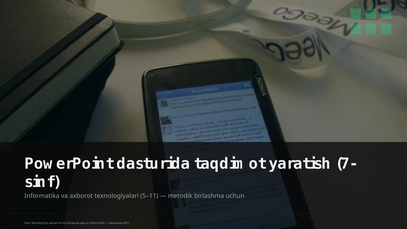 PowerPoint dasturida taqdimot yaratish (7-sinf)