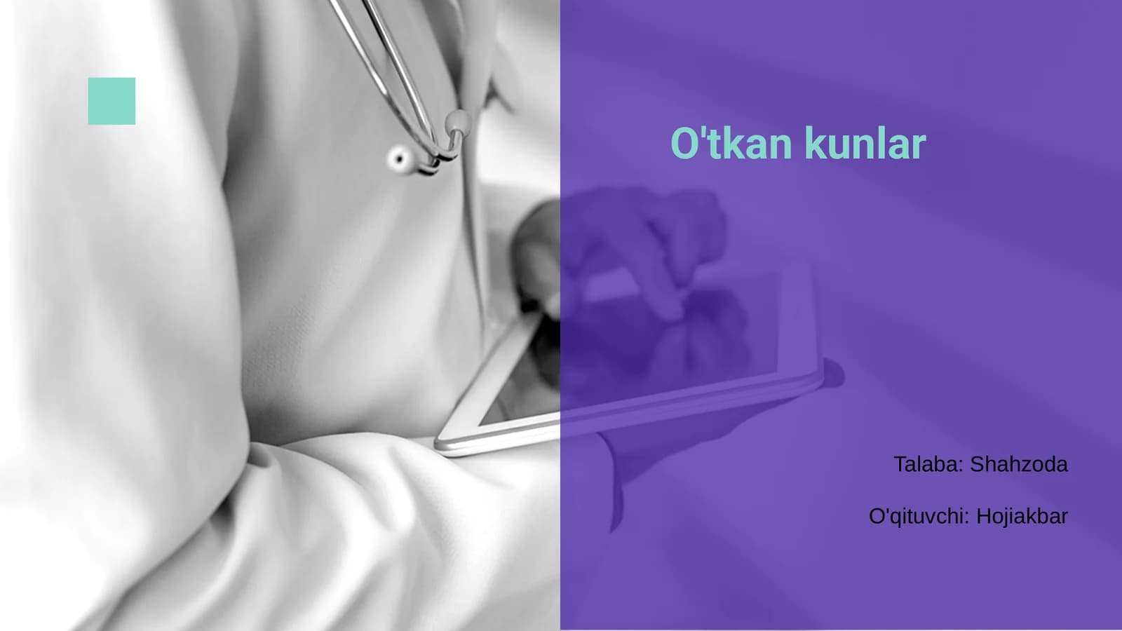 O'tkan kunlar