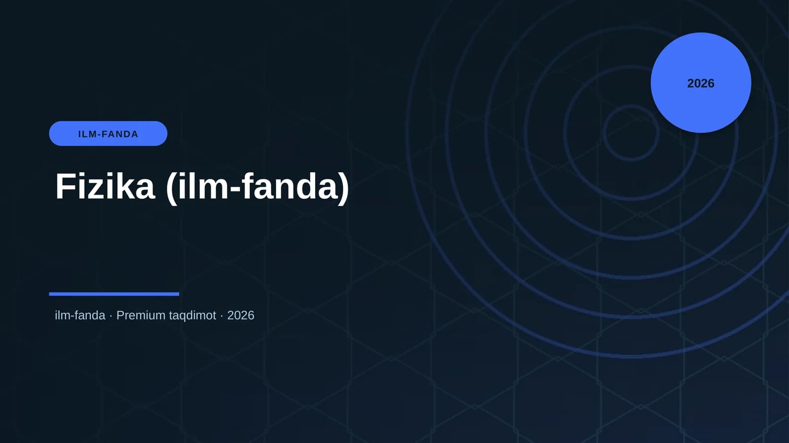 Fizika (ilm-fanda)