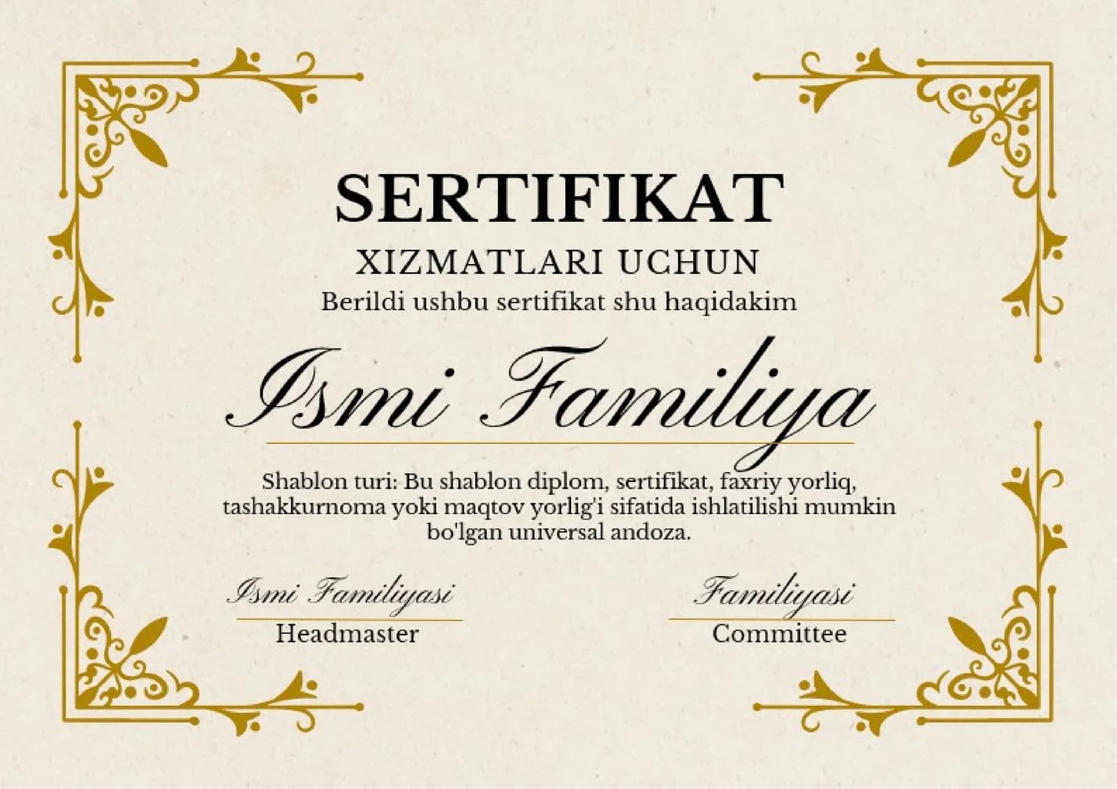 SERTIFIKAT