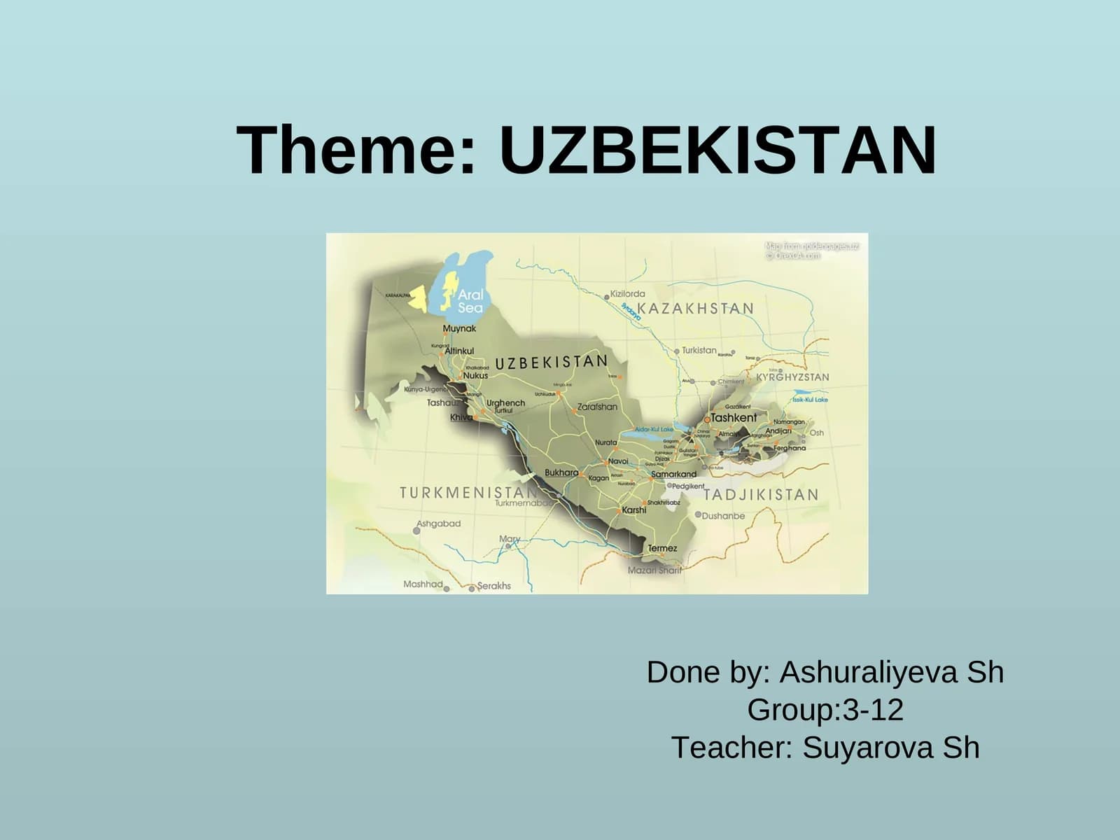 Uzbek Cuisine