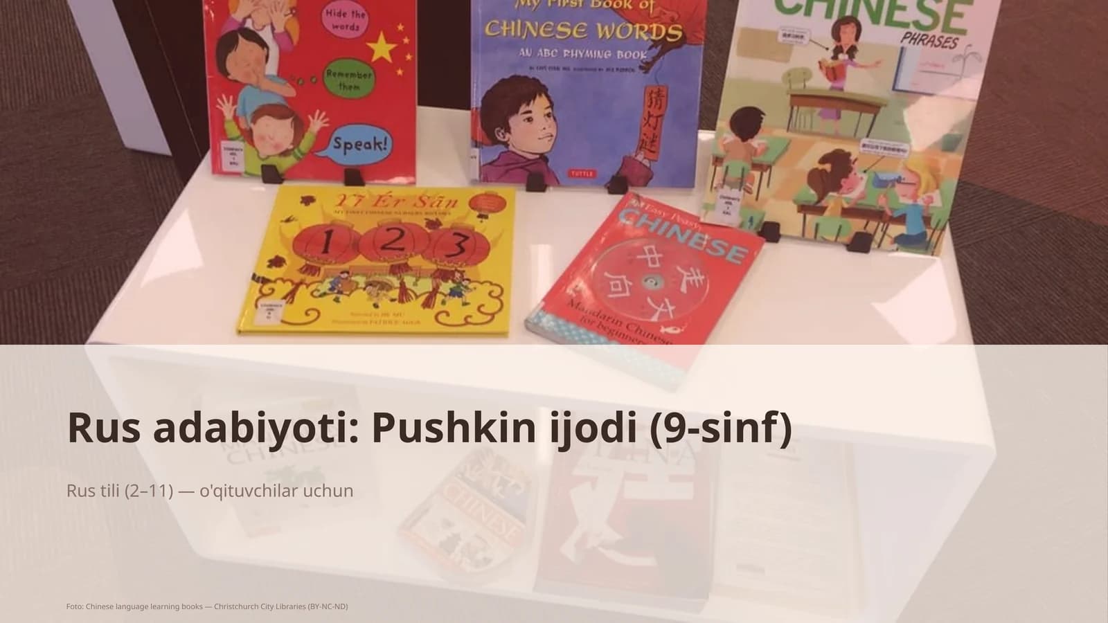 Rus adabiyoti: Pushkin ijodi (9-sinf)