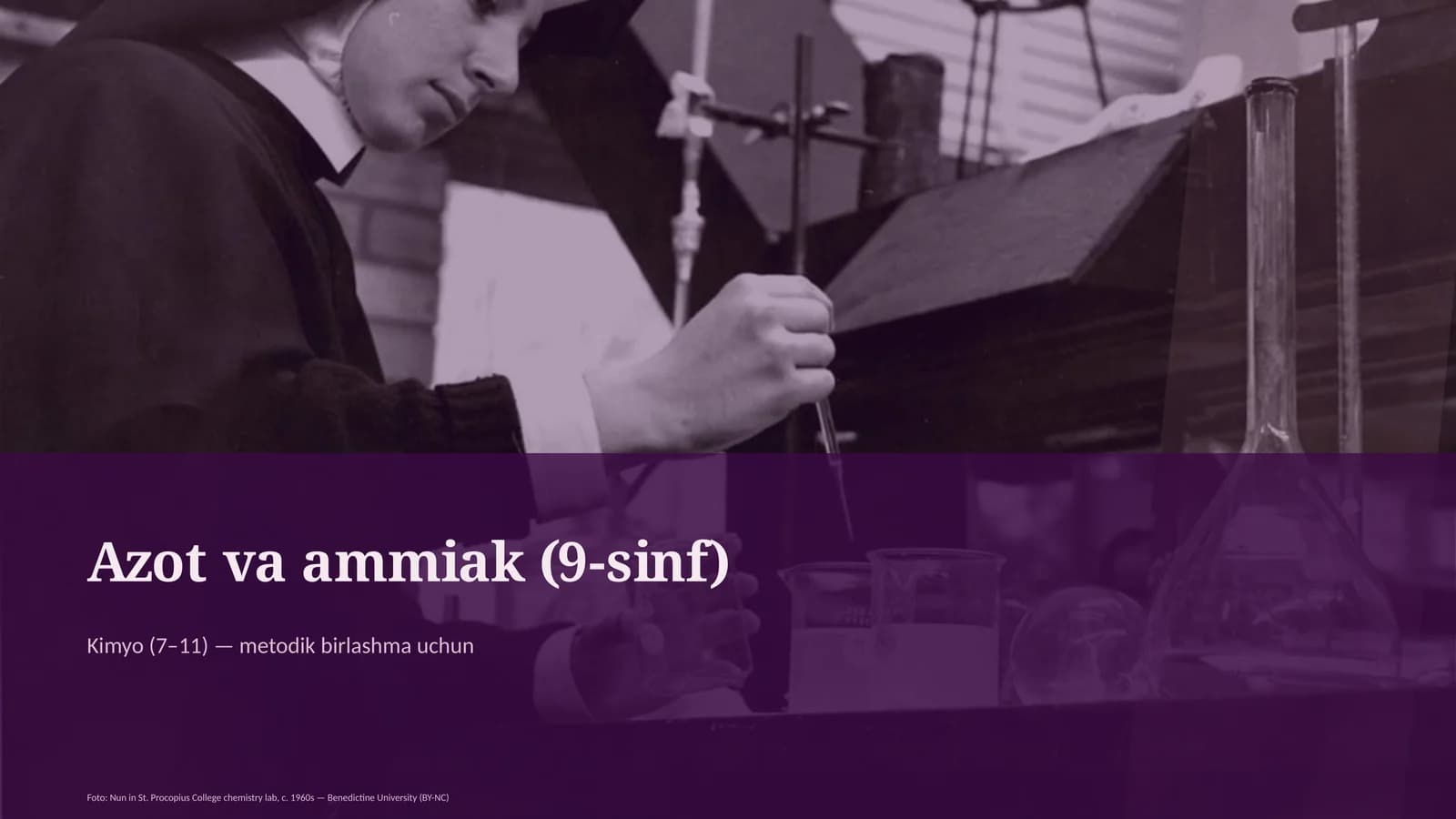 Azot va ammiak (9-sinf)