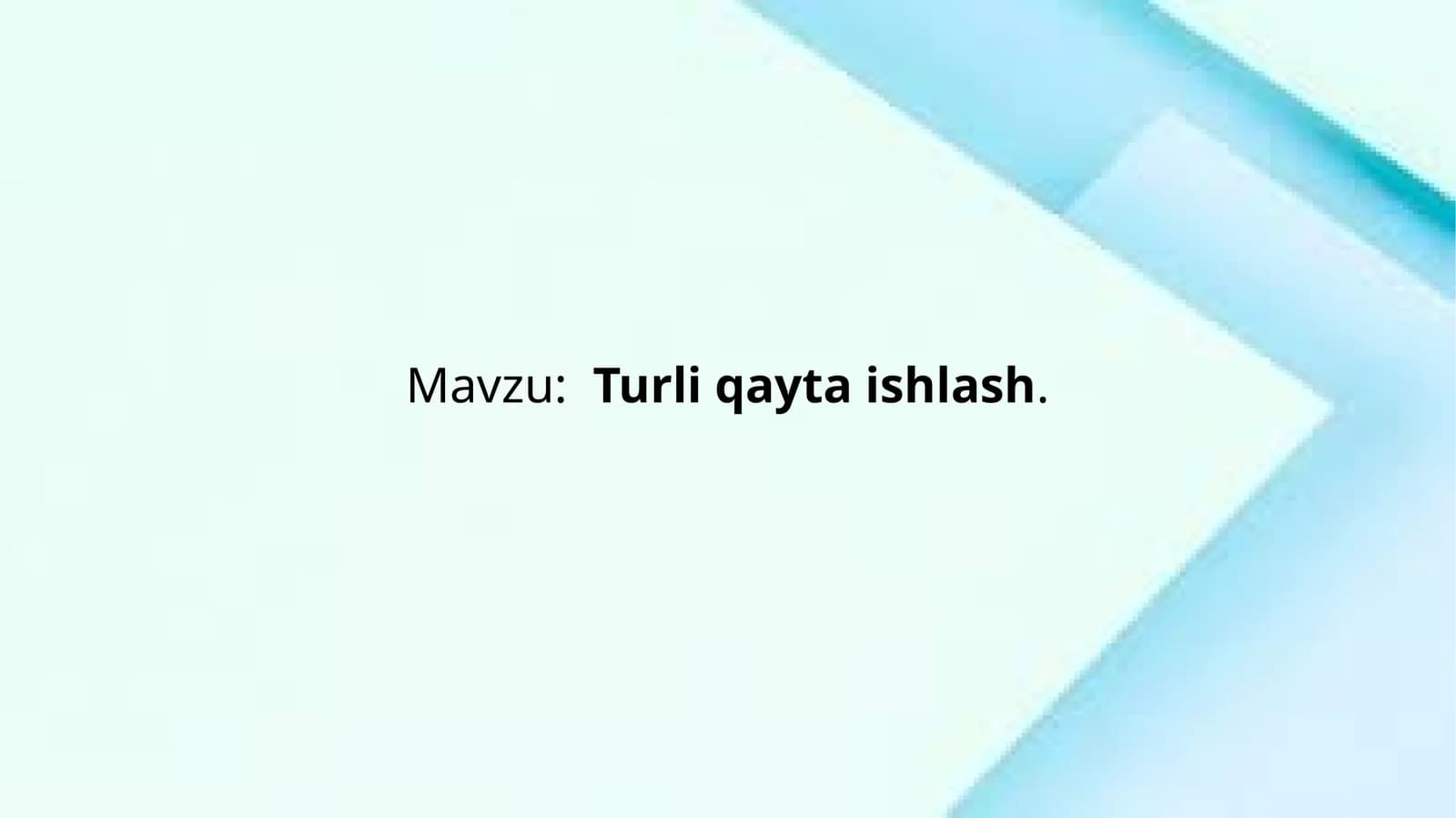 Raqamlitasvirlar niqaytaishlash