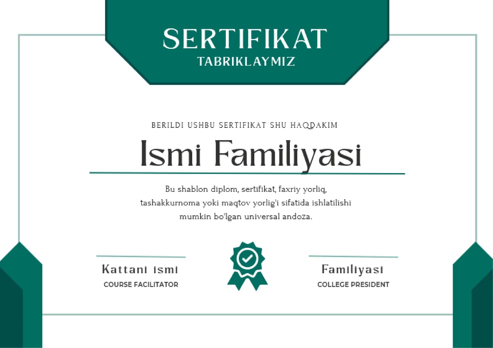 SERTIFIKAT