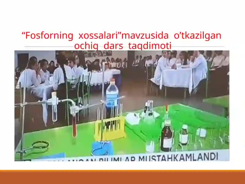 Fosforning xossalari